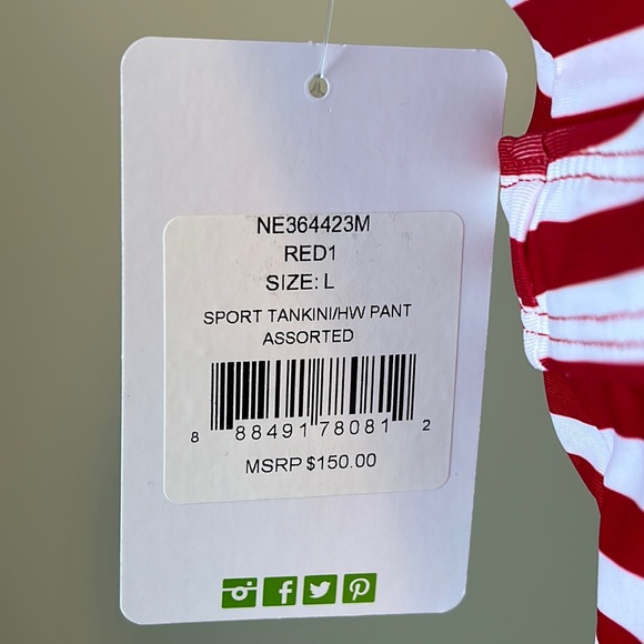 Next Red, White and Blue Sport Tankini - Picture 9 of 9